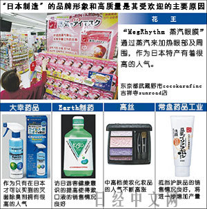 日本日用、化妝品企業忙增產